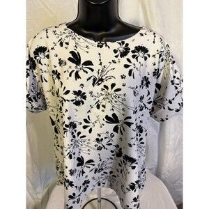 Floral Ruffle Cottagecore Coquette Top Blouse Women's M  Boho Hippie Romantic